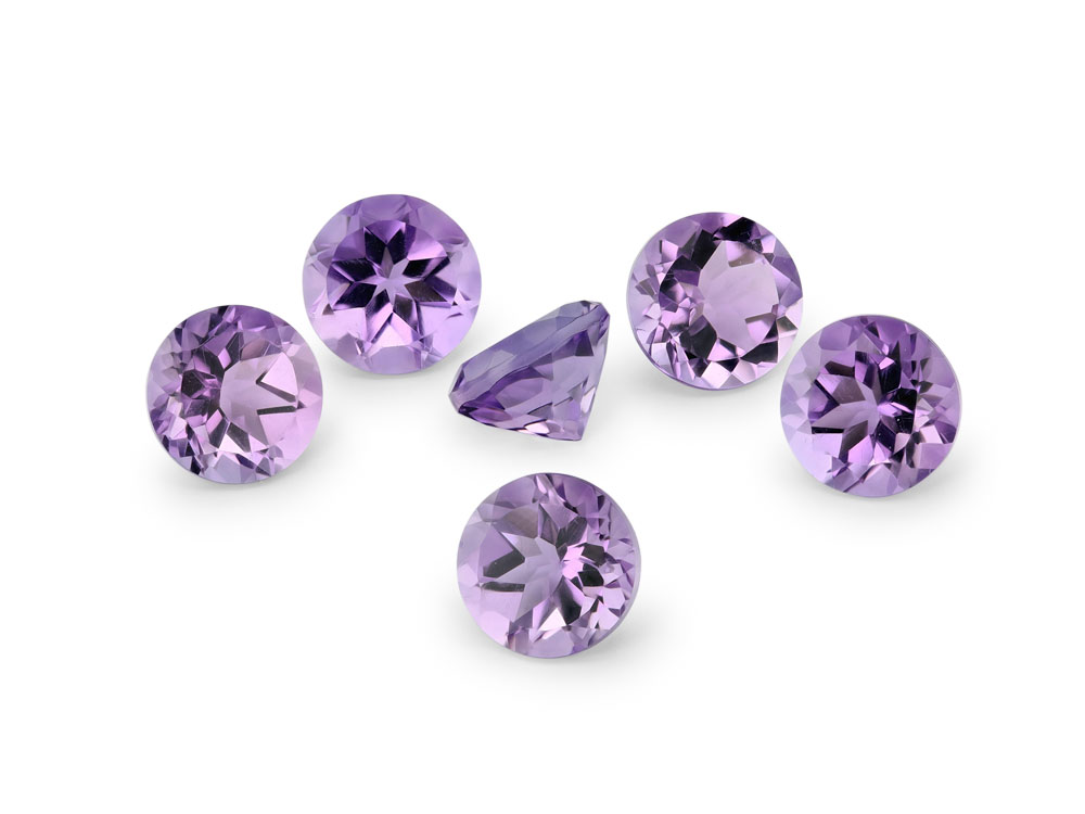 [QARB0550M] Amethyst 5.50mm Round Mid to Strong Colour