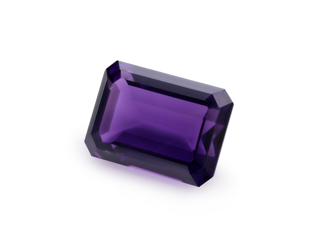 [QAOS1813M] Amethyst Mid to Strong 18x13mm Emerald Cut