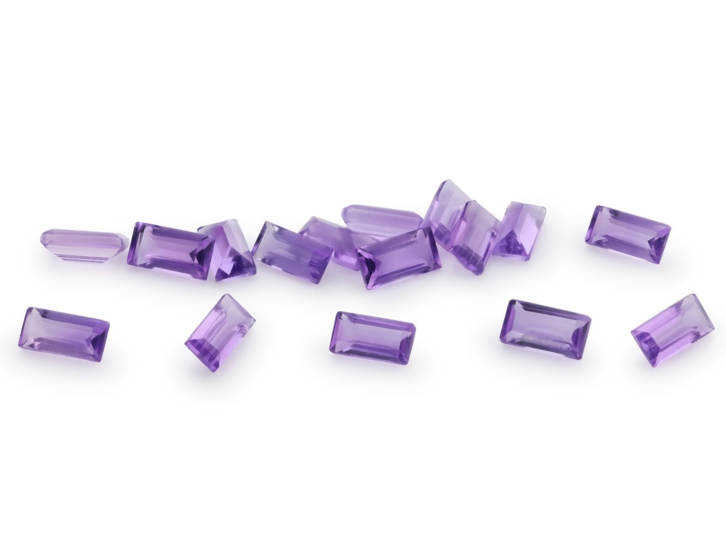 [QABS0402M] Amethyst 4x2mm Baguette Mid to Strong Colour 