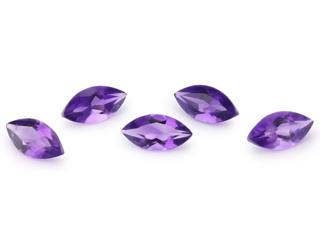 [QAMB1105M] Amethyst 11x5.5mm Marquise Mid to Strong Colour 