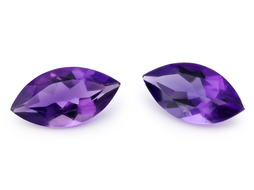 [QAMB1508M] Amethyst 15x8mm Marquise Mid to Strong Colour 