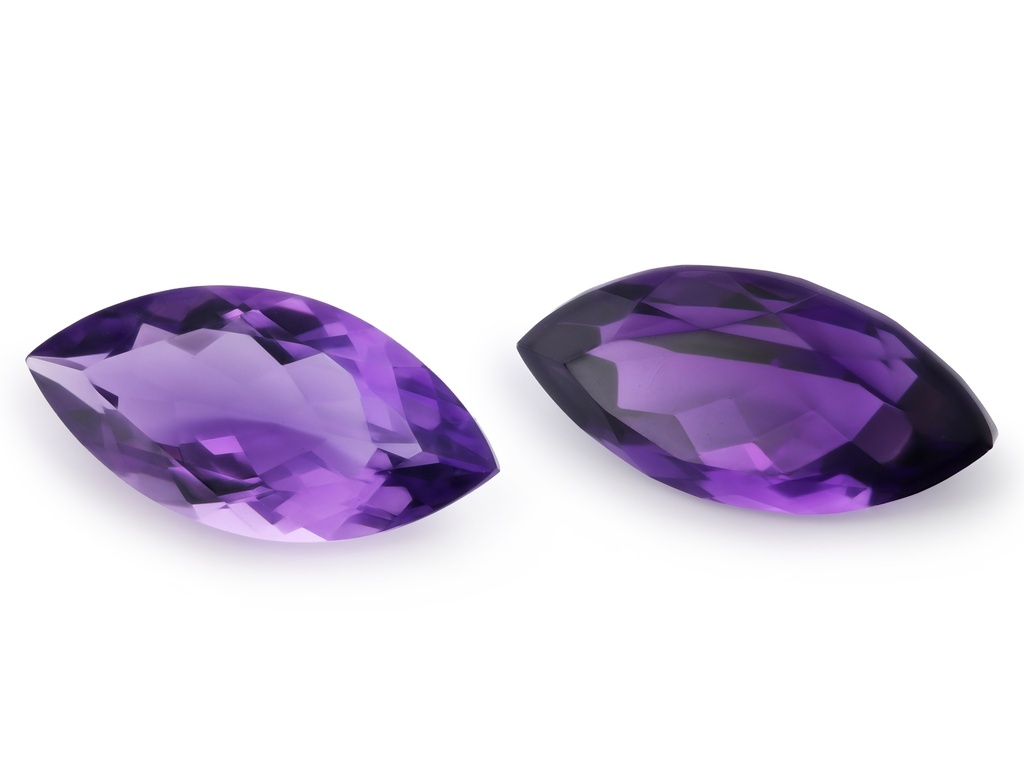 [QAMB2010M] Amethyst 20x10mm Marquise Mid to Strong Colour 