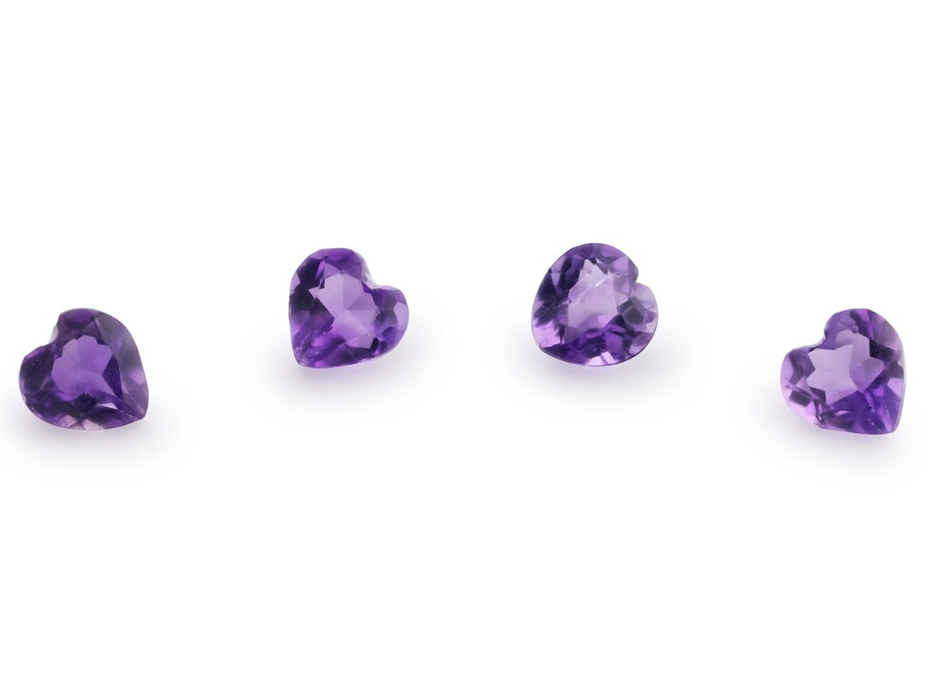 [QAHB0300M] Amethyst 3.00mm Heart Shape Mid to Strong Colour 