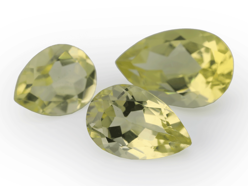 [QLPB2015] Lemon Quartz 20x15mm Pear Shape