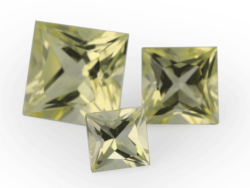 [QLQP0800] Lemon Quartz 8.00mm Princess Cut