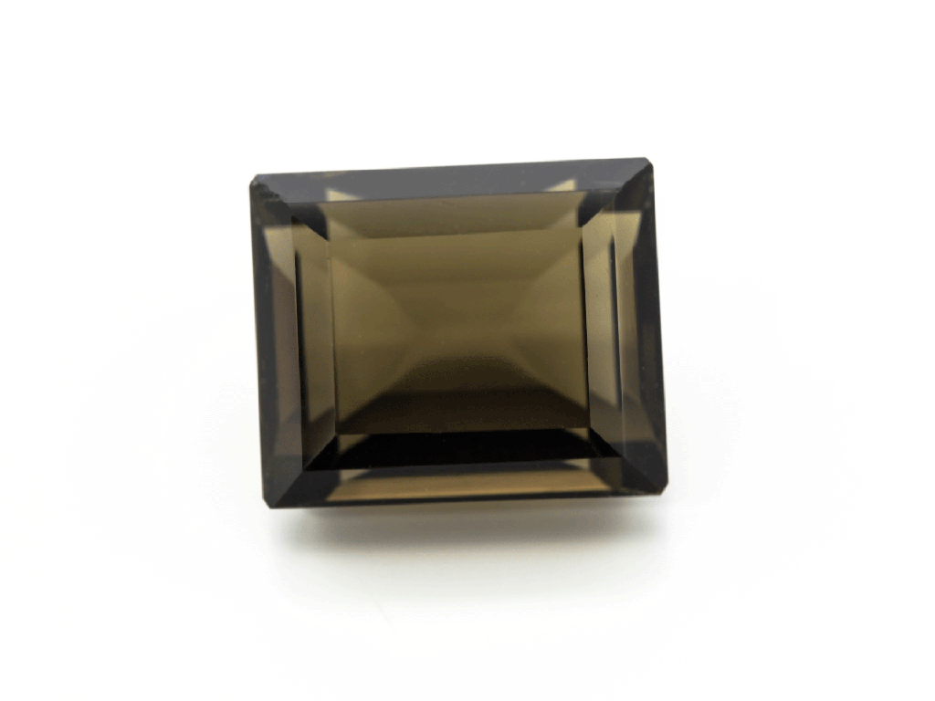 [QSBS1210] Smoky Quartz 12x10mm Baguette