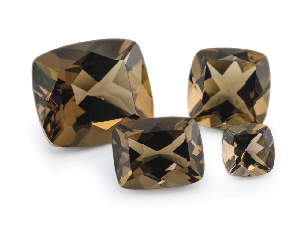 [QSAB1410] Smoky Quartz 14x10mm Cushion