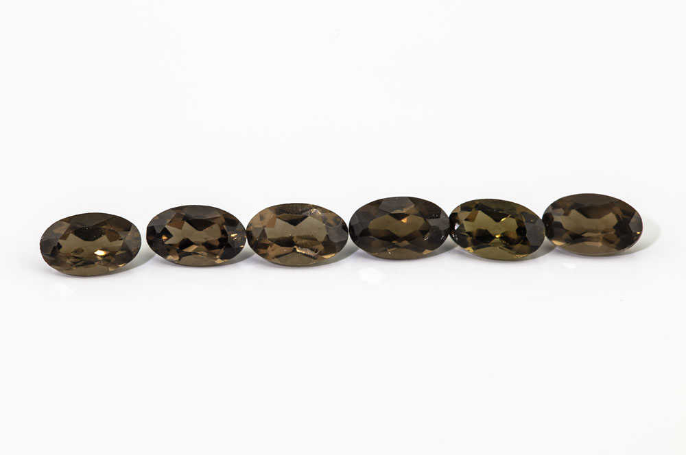 [QSVB0503] Smoky Quartz 5x3mm Oval 