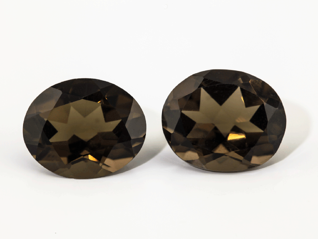 [QSVB1109] Smoky Quartz 11x9mm Oval 