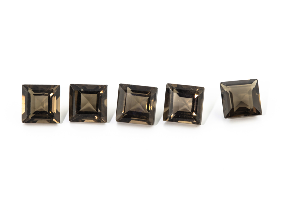 [QSQS0400] Smoky Quartz 4.00mm Carre Cut