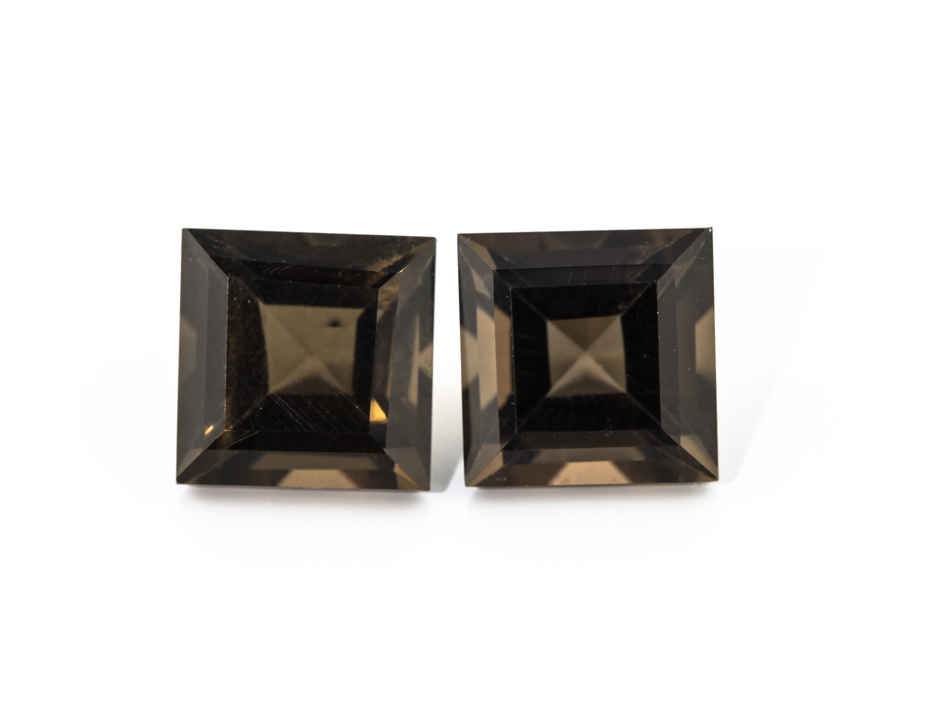 [QSQS0800] Smoky Quartz 8.00mm Carre Cut