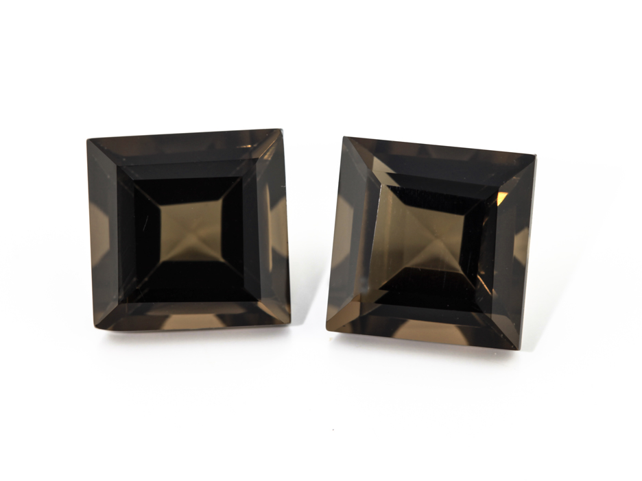 [QSQS0900] Smoky Quartz 9.00mm Carre Cut