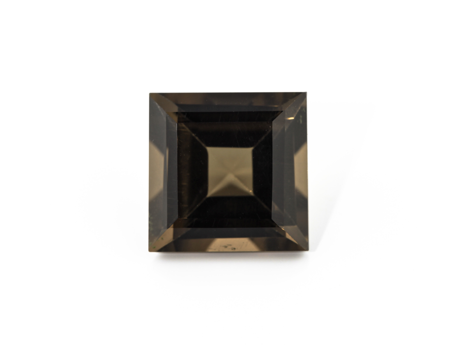 [QSQS1200] Smoky Quartz 12mm Carre Cut