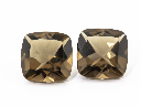 Smoky Quartz 14mm Square Cushion 