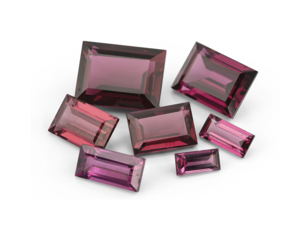 [GRBS0604] Rhodolite Garnet 6x4mm Baguette