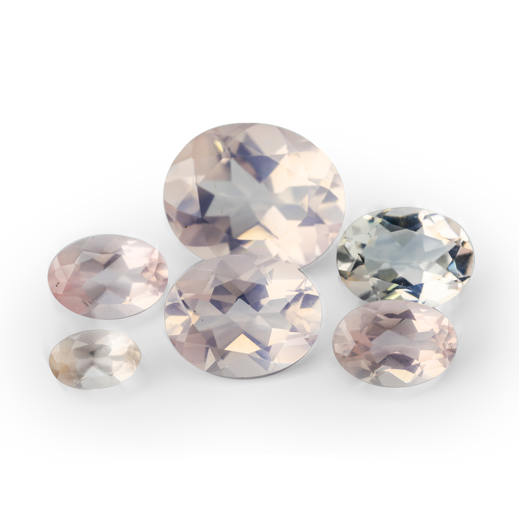 [QRVB0604] Rose Quartz 6x4mm Oval