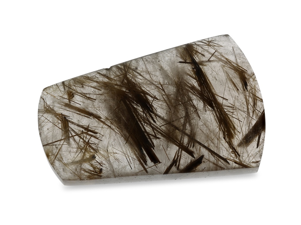 Rutilated Quartz 45x21.5x29.5mm Fancy Barrel
