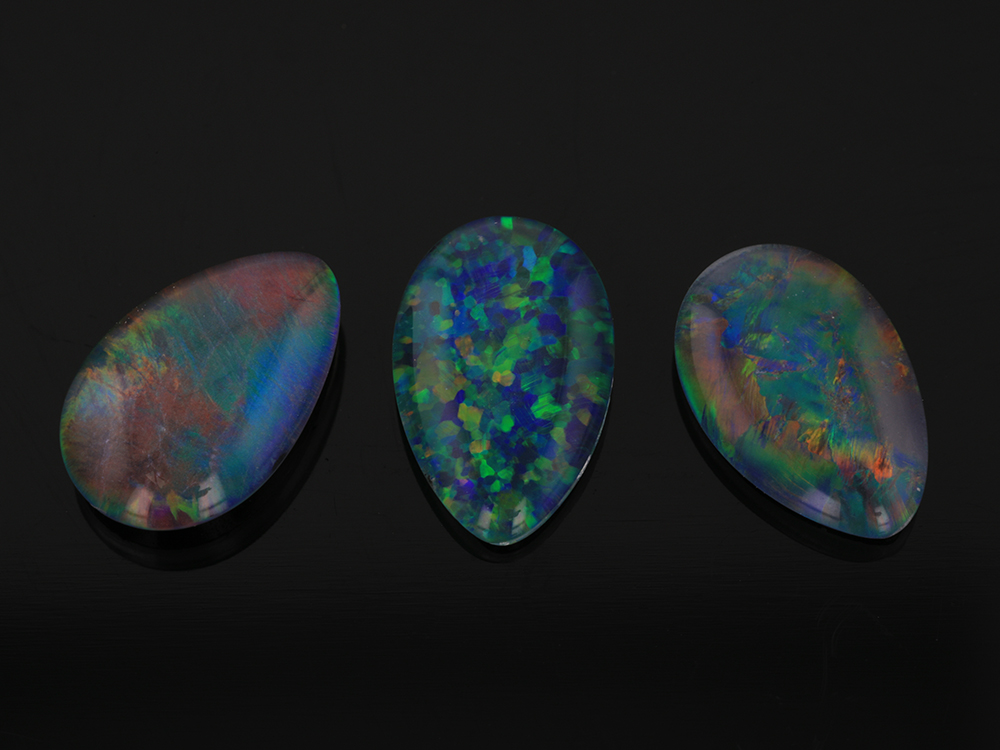 [NTPC0805] Opal Triplet 8x5mm Pear Shape