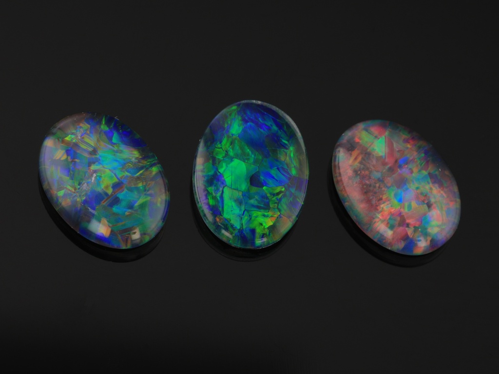 [NTVC1410] Opal Triplet 14x10mm Oval