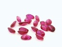 Synthetic Ruby 6x4mm Oval Dark Pink Red
