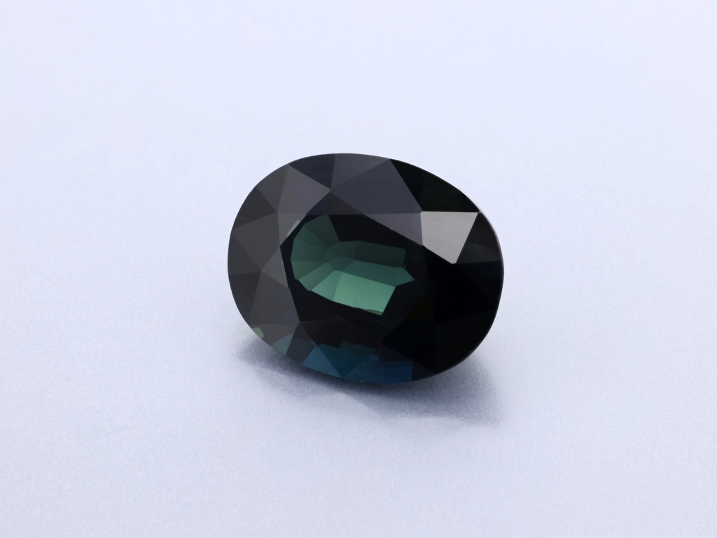 [SAVB1008X1] Australian Sapphire 10x8mm Oval Mid Blue