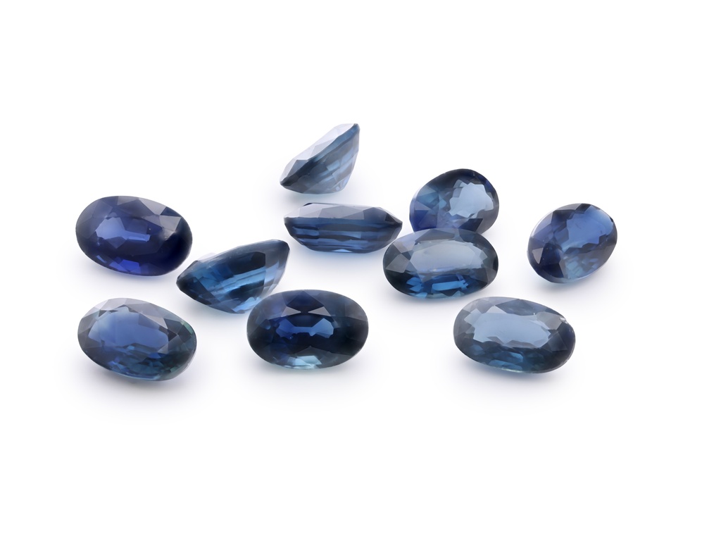 [SAVB0503E] Australian Sapphire 5x3mm Oval Mid Blue