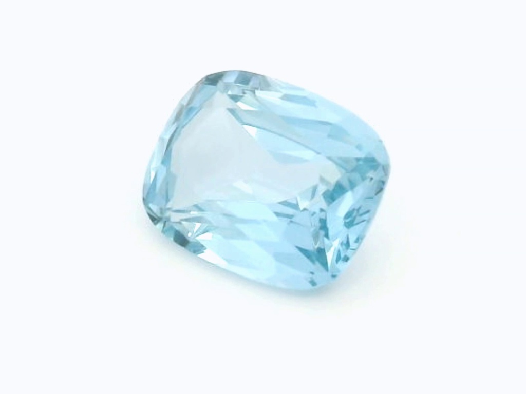 Synthetic/Lab Grown Spinel 10x8mm Cushion Medium Blue