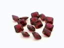Synthetic Ruby 5.00mm Square Radiant Cut Dark Red