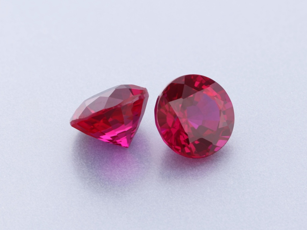 Synthetic/Lab Grown Ruby 4.50mm Round