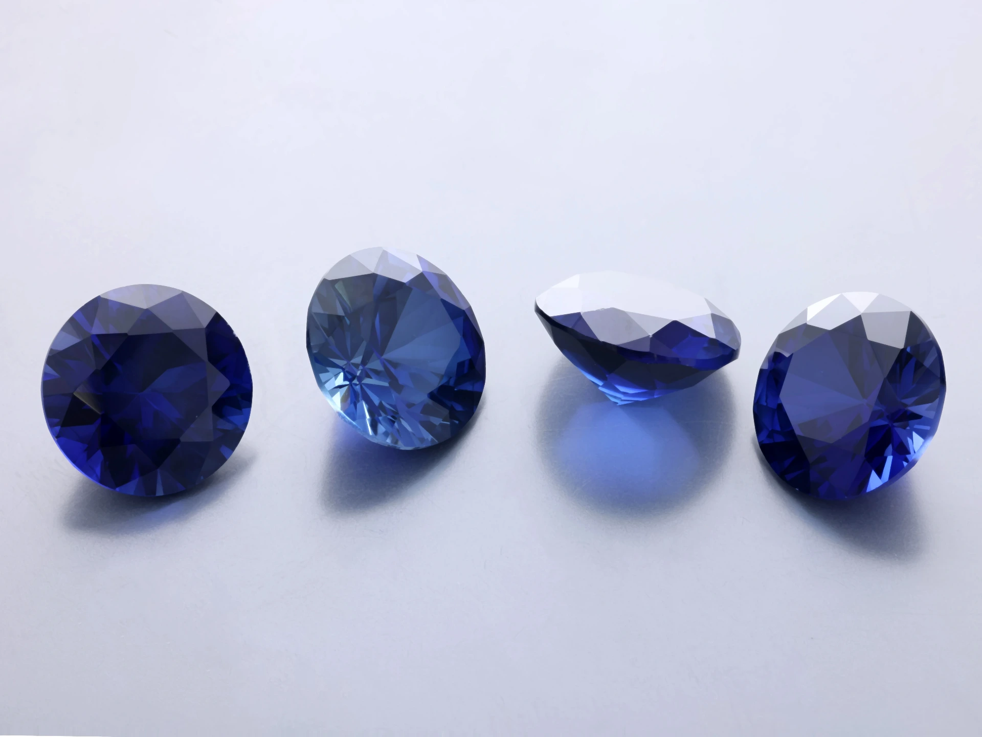 [YDRB1100] Synthetic/Lab Grown Sapphire 11mm Round Blue