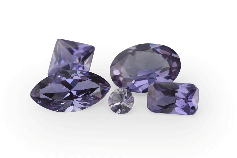 Synthetic Alexandrite Corundum 5.50mm Carre Cut