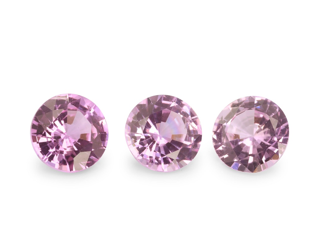 Pink Sapphire 4.00mm Round Light