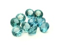 Synthetic Spinel 7.00mm Round Zircon Blue
