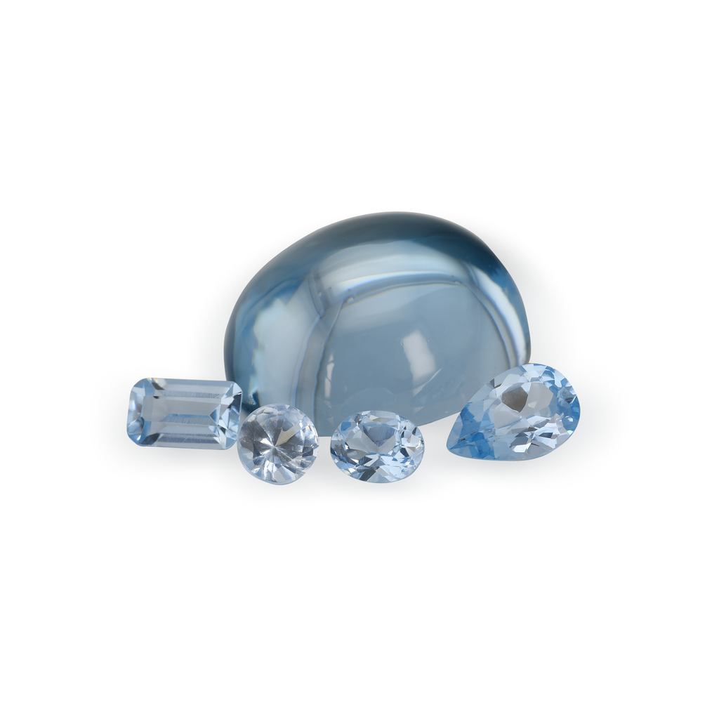 [MBRB0175L] Synthetic/Lab Grown Spinel 1.75mm Round Light Blue