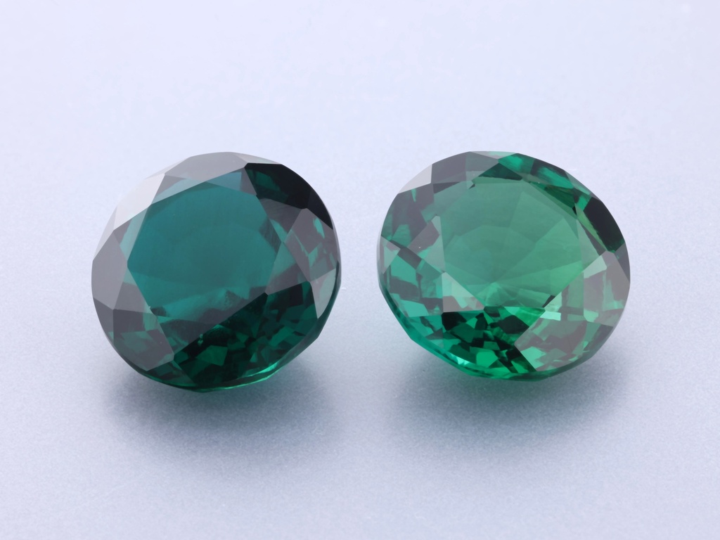 Hydrothermal/Lab Grown Emerald 10mm Round