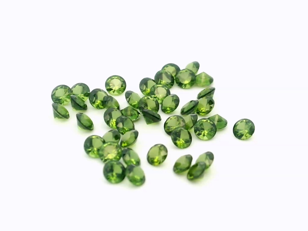 [SSPDR-02] Synthetic Soude Spinel 2.00mm Round Light Green