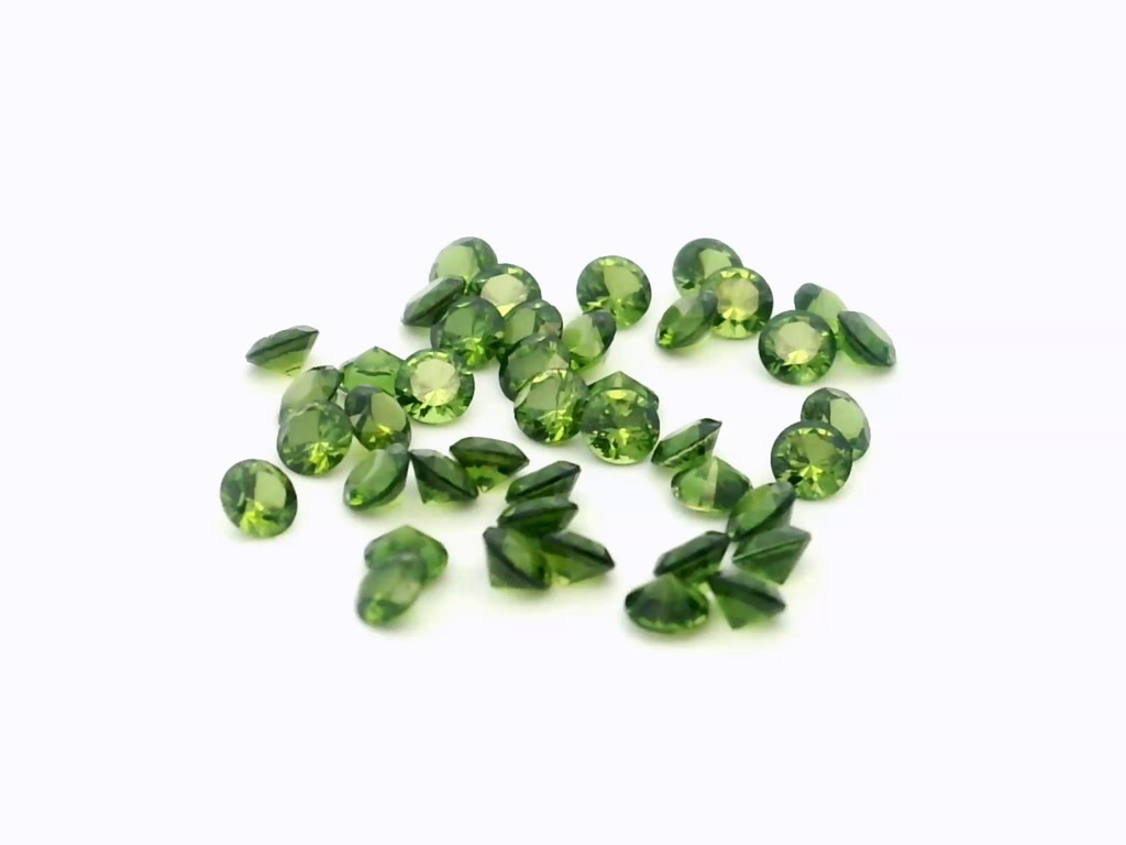[SSPDR-025] Synthetic Soude Spinel 2.50mm Round Light Green