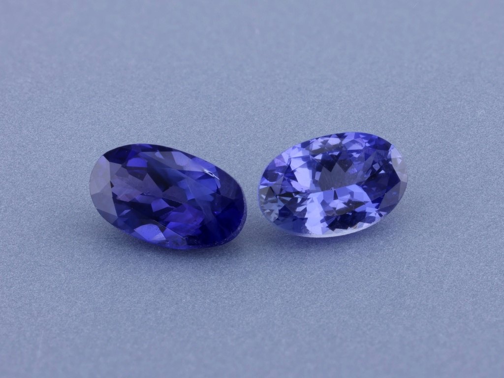 [SUVB0503P1] Purple Sapphire 5x3mm Oval Blue