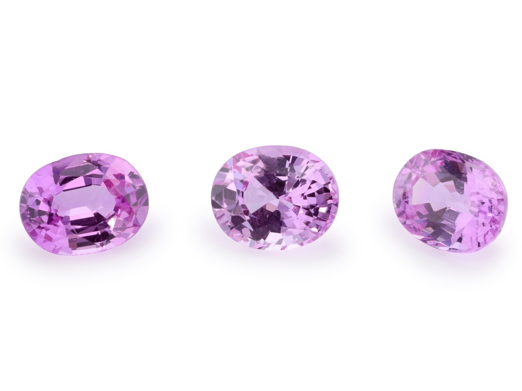 [SPVB0504A] Pink Sapphire 5x4mm Oval Mid
