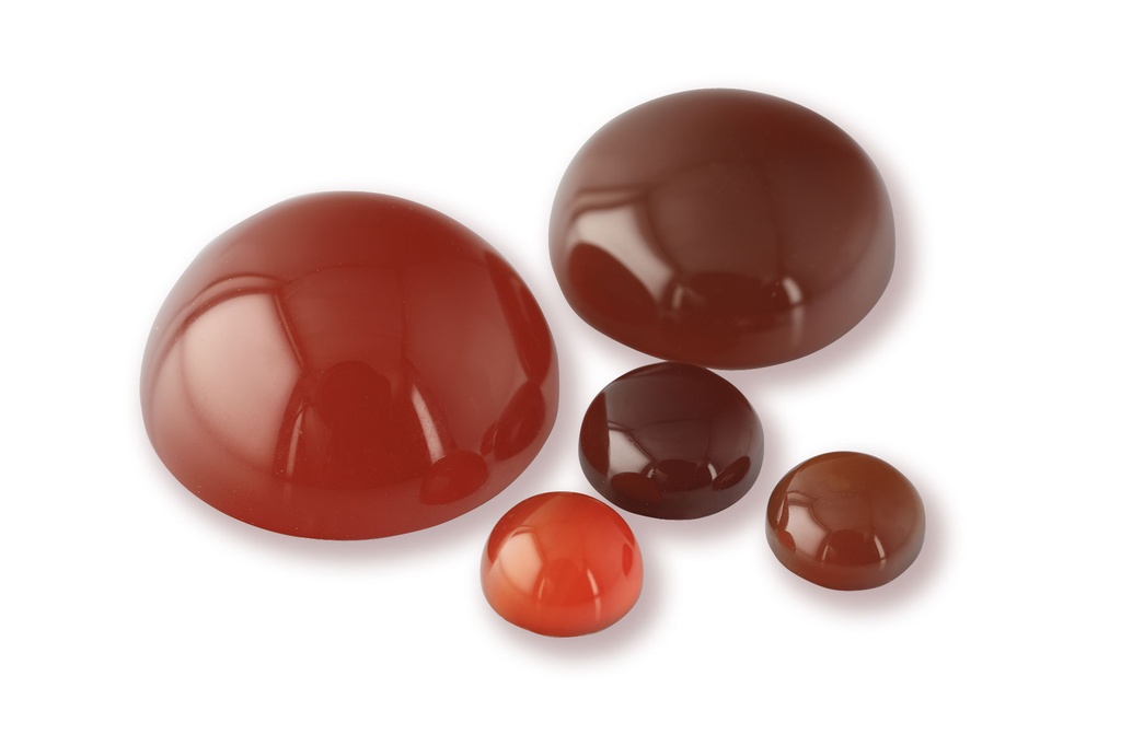 Carnelian 19mm Round Cabochon 