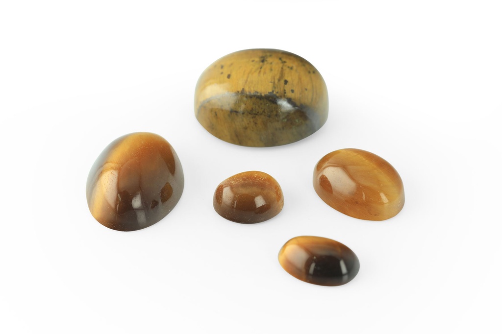[OTVC0503] Tiger Eye 5x3mm Oval Cabochon 