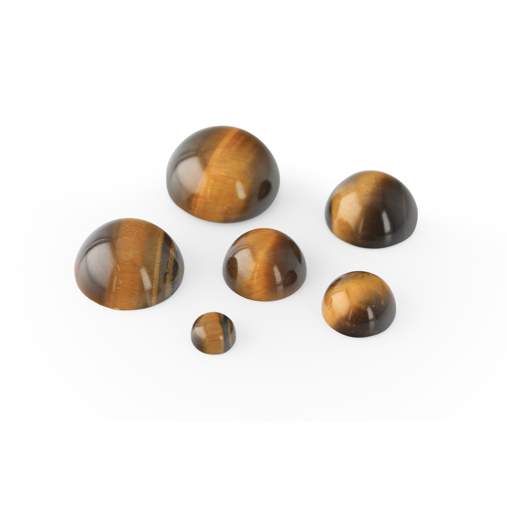 [OTRC0600] Tiger Eye 6.00mm Round Cabochon