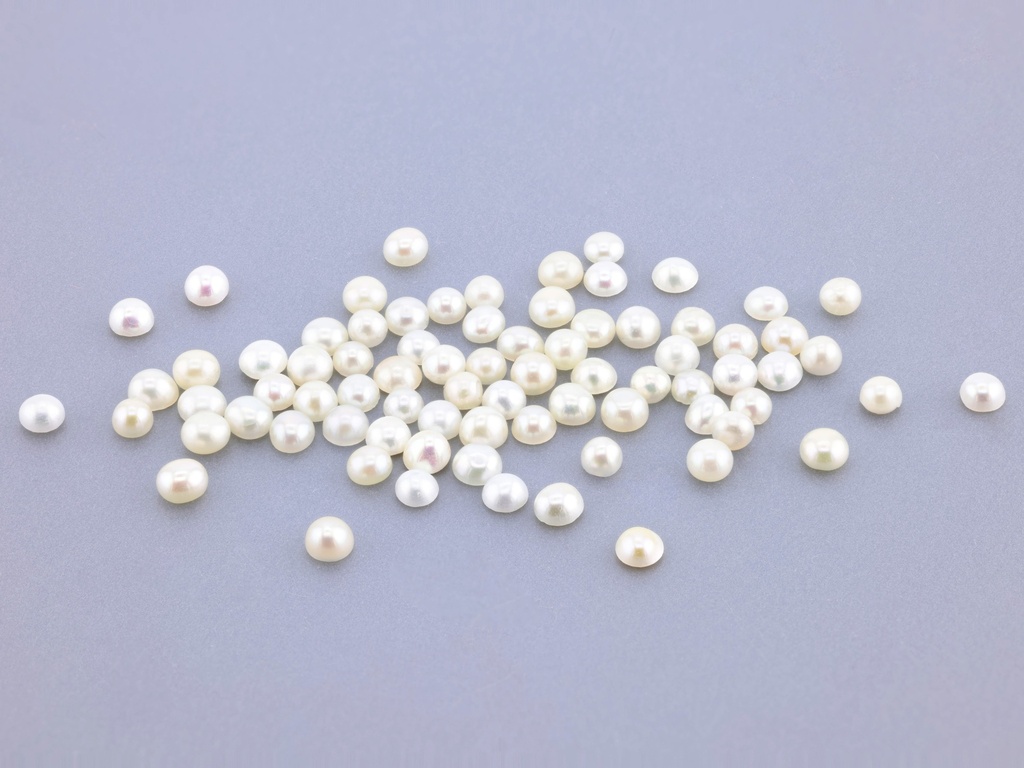 Freshwater Half Seed  Pearls 1.75-2.00mm White