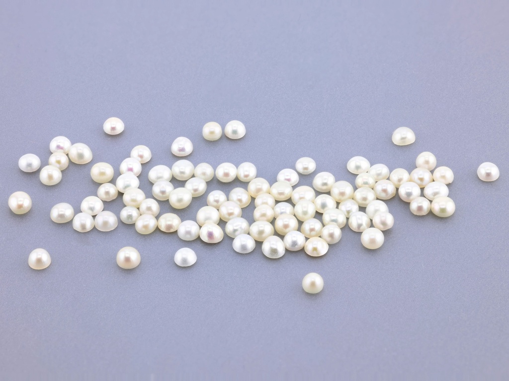 Freshwater Half Seed Pearls 2.00-2.25mm White