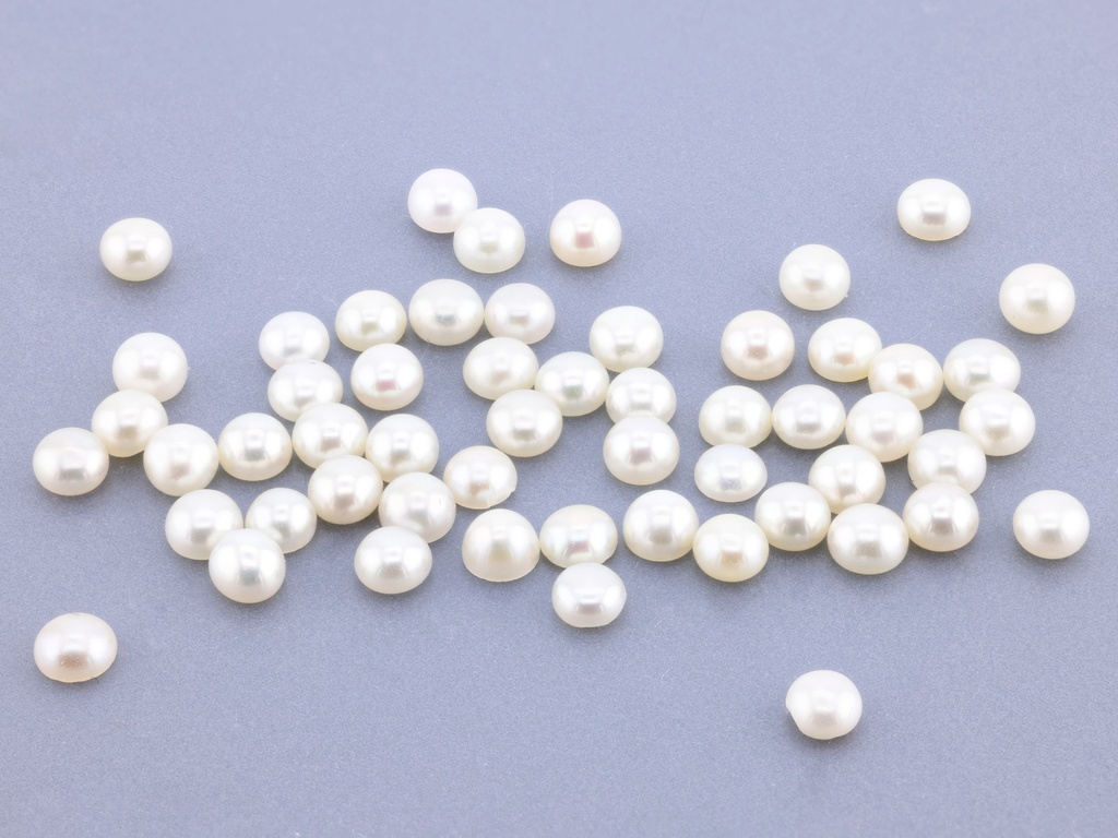 Freshwater Half Seed Pearls 2.50-2.75mm White