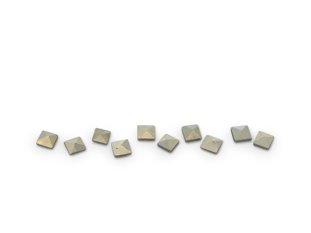 Marcasite Polished 1.30mm Square PKT 10pcs