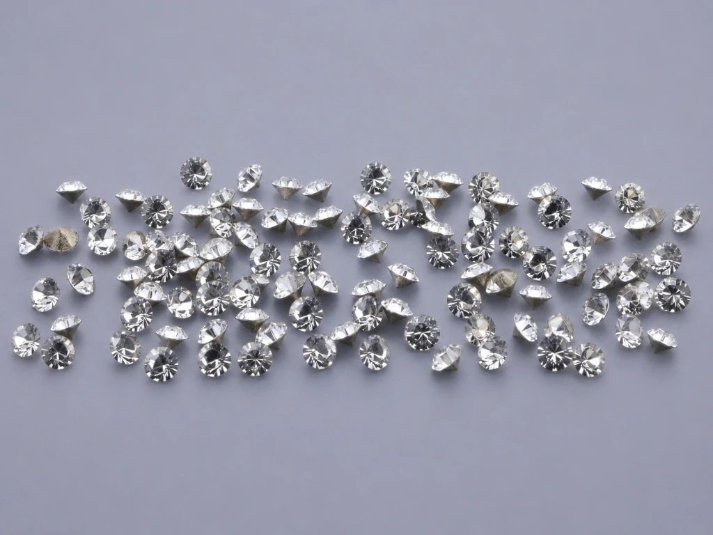 Mirror Back 1.25mm Round PKT 20pcs