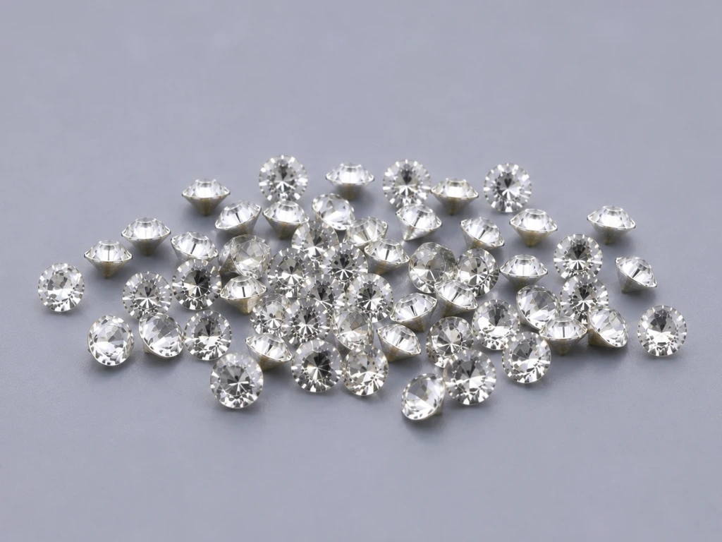 Mirror Back 2.00mm Round PKT 20pcs