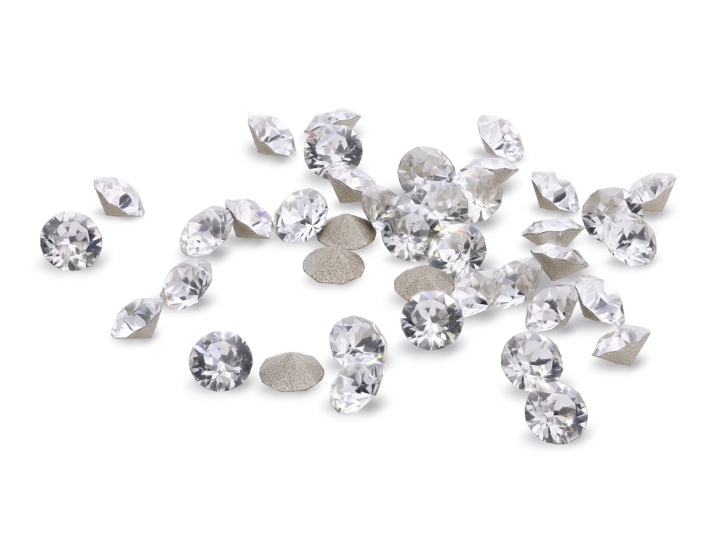 Mirror Back 2.25mm Round PKT 20pcs