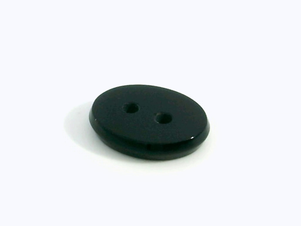 Onyx 11x9mm Oval Buff Top Double Drilled